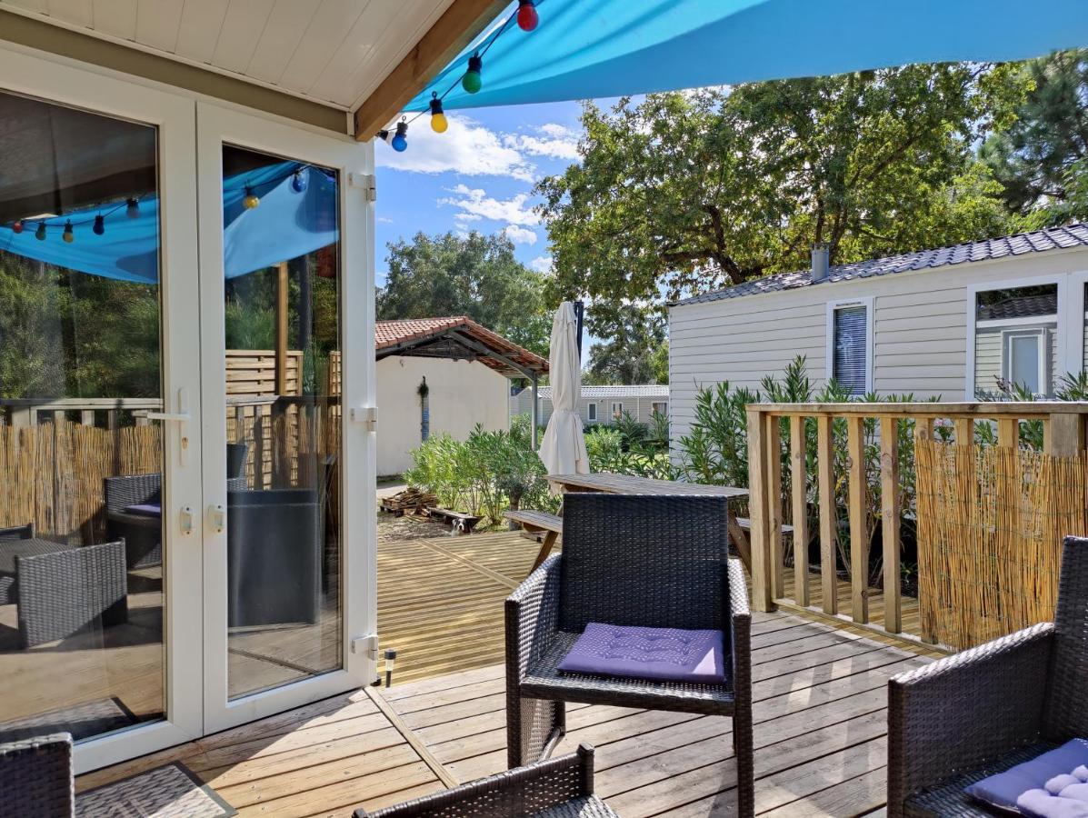 Claouey Mobile-Home 6 Personnes Cap Ferret מראה חיצוני תמונה